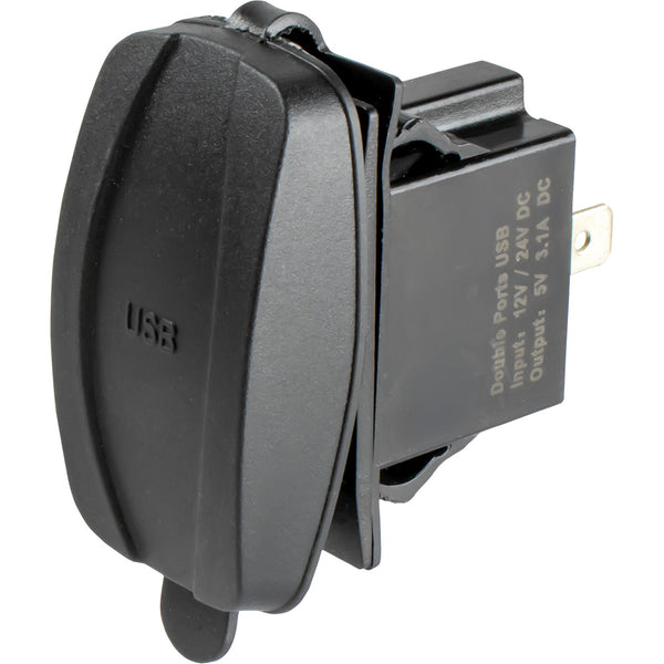 Sea-Dog USB  USB-C Rocker Switch Style Power Socket [426521-1] - Image 2