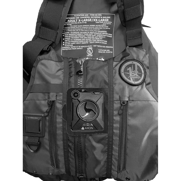 First Watch AV-1000 Kayak Style Duty PFD - Black - M/L [AV-1000-BK-M/L] - Image 2