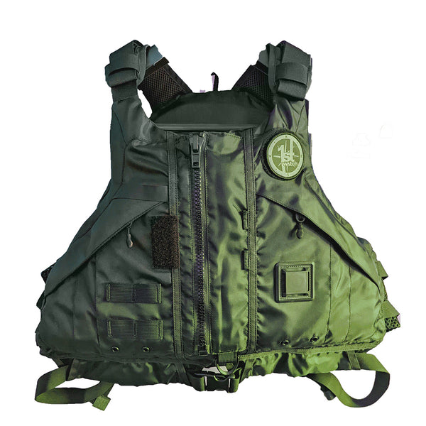 First Watch AV-1000 Kayak Style Duty PFD - Green - XL/XXL [AV-1000-GN-XL/XXL] - Image 1