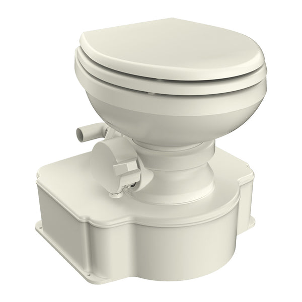 Dometic Bone M65 Marine Gravity Toilet - Elongated Seat Size w/Foot Pedal [312500003] - Image 1