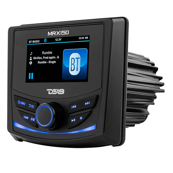 DS18 MRX150 2 Zone Marine  Powersports Head Unit w/3