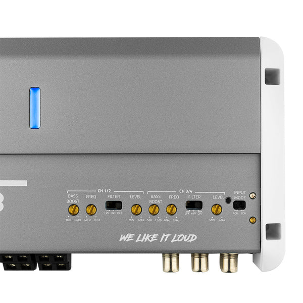 DS18 NXL-M4 Full Range 4 Channel IPX5 Marine Grade Amplifier - 150 x 4W @ 4-Ohm [NXL-M4] - Image 2