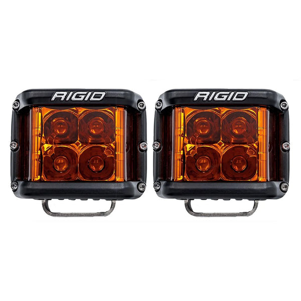 RIGID Industries D-SS Spot w/Amber Pro Lens - Pair [262214] - Image 2