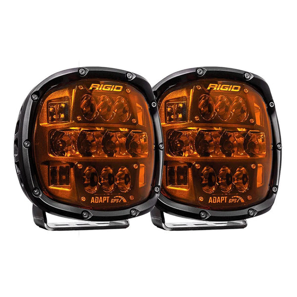 RIGID Industries Adapt XP w/Amber Pro Lens - Pair [300515] - Image 1