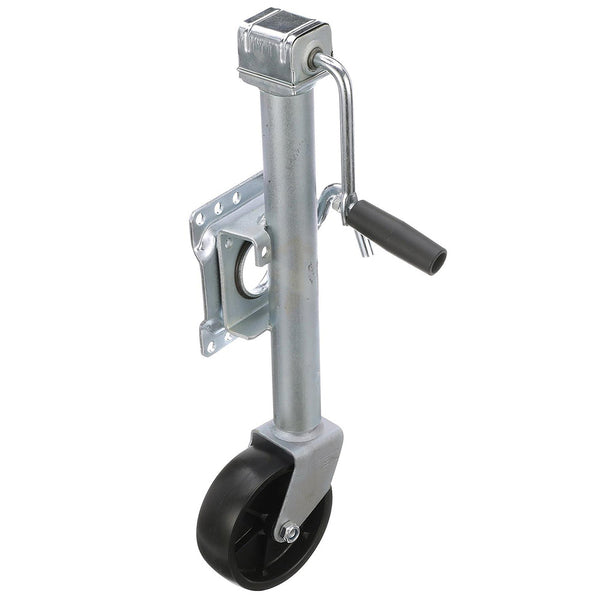 Attwood Fold-Up Trailer Jack - 1000 lb Capacity - Single Wheel [11127-4] - Image 2