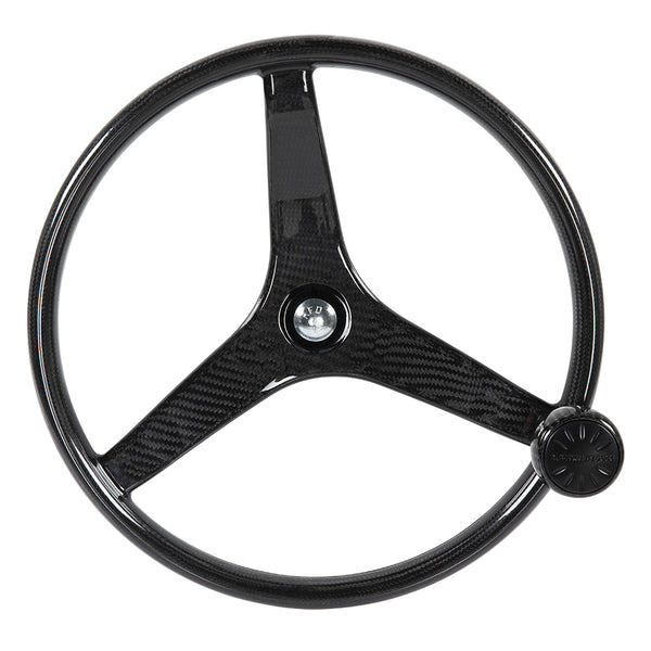 Lewmar Power Grip Carbon Fiber Wheel [89700924] - Image 1