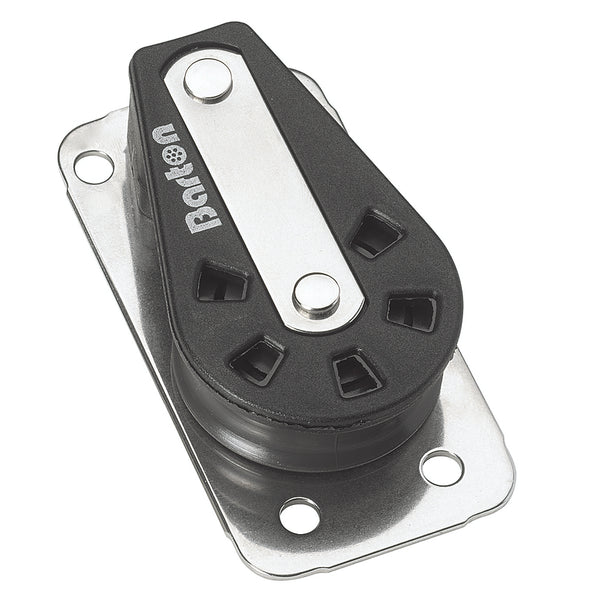 Barton Marine Size 2 Single Cheek Block [N02160] - Image 1