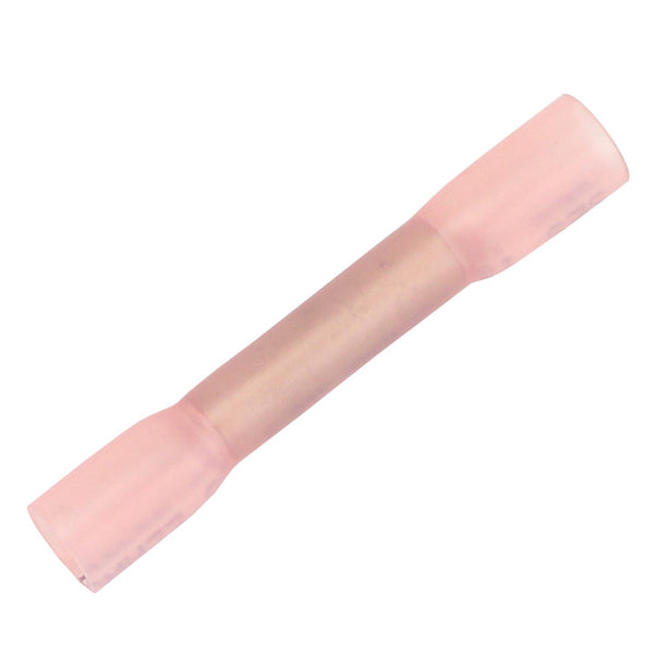 Pacer 22-18 AWG Heat Shrink Butt Connector - 25 Pack [TBSE18-25] - Image 1