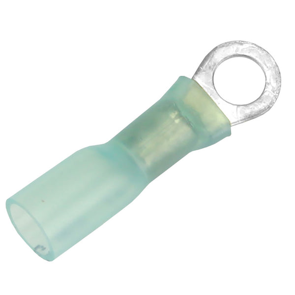 Pacer 16-14 AWG Heat Shrink Ring Terminal - #10 Stud Size - 3 Pack [TE14-10R-3] - Image 1