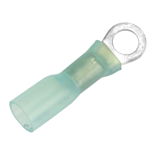 Pacer 16-14 AWG Heat Shrink Ring Terminal - #10 Stud Size - 25 Pack [TE14-10R-25] - Image 1