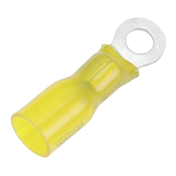 Pacer 12-10 AWG Heat Shrink Ring Terminal - #8 Stud Size - 25 Pack [TE10-8R-25] - Image 1