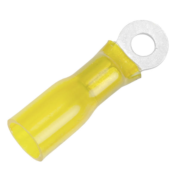 Pacer 12-10 AWG Heat Shrink Ring Terminal - #10 Stud Size - 25 Pack [TE10-10R-25] - Image 1