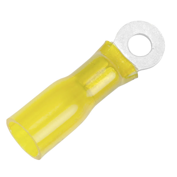 Pacer 12-10 AWG Heat Shrink Ring Terminal - #10 Stud Size - 100 Pack [TE10-10R-100] - Image 1
