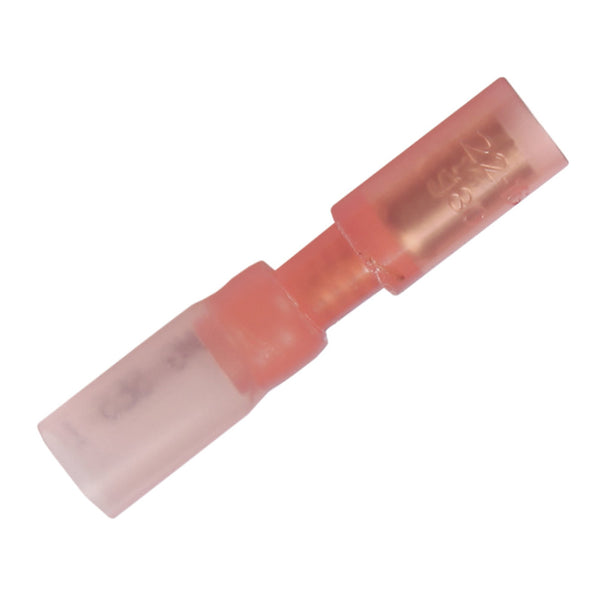 Pacer 22-18 AWG Heat Shrink Female Bullet Terminal - 100 Pack [TBRE18-156-100] - Image 1