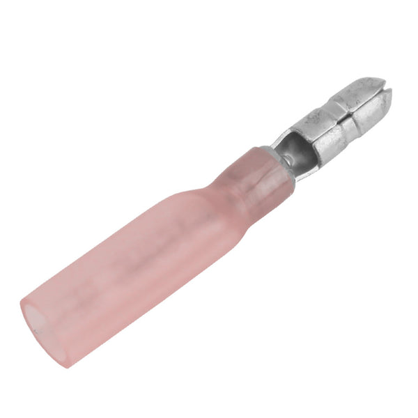 Pacer 22-18 AWG Heat Shrink Male Bullet Terminal - 100 Pack [TBPE18-156-100] - Image 1