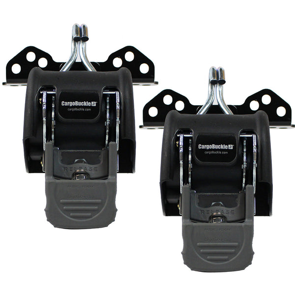 CargoBuckle Universal Ladder Rack TieDown System  2 Retractable TieDown  1 Pair F153180