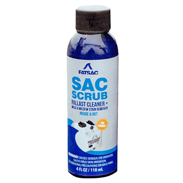 FATSAC Mold  Mildew Prevention Sac Scrub - 4oz Single-Use Bottle [M1081] - Image 1