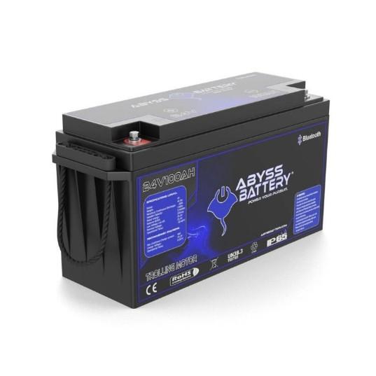 ABYSS BATTERY Group 49 - Deep Cycle + Trolling w/Bluetooth