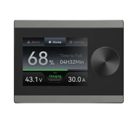 ABYSS CRYSTAL® X3 Battery Monitor w/X3 Communication Cable Kit - Real-Time Visibility into Battery Voltage, Current, State of Charge (SOC), and More.