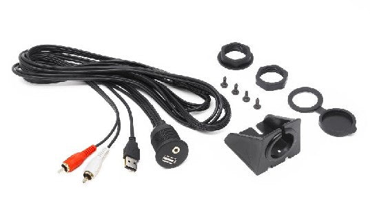 Hertz HMA USB AUX IN - EXTENSION CABLE WATERPROOF 2M | 78333304