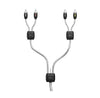 HERTZ AUDIO HMLC4 32 - 2 CH STEREO RCA CABLE 1000cm (32 ft.)