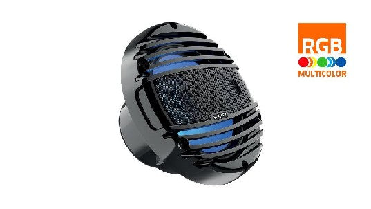 Hertz HMX 6.5-LD-TC - 6.5" 4 Ohm MARINE COAX RGB SET - BLACK | 78040341 - Image 1