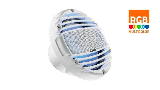 Hertz HMX 6.5-LD-TW - 6.5" 4 Ohm MARINE COAX RGB LED SET - WHITE | 78040301