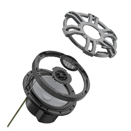 Hertz HMX 7.7 S-LD-G - 7.7" 4 Ohm SPORTS COAX RGB LED SET | 78040327