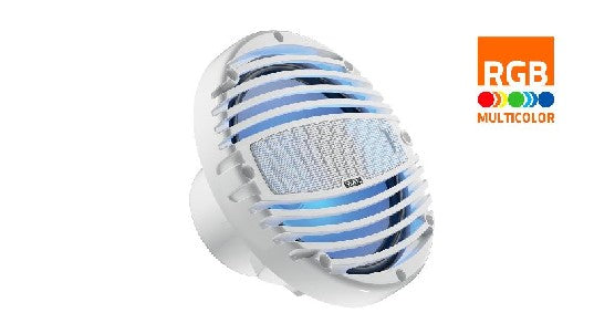 Hertz HMX 8-LD-TW - 8" 4 Ohm MARINE COAX RGB LED SET | 78040331 - Image 1